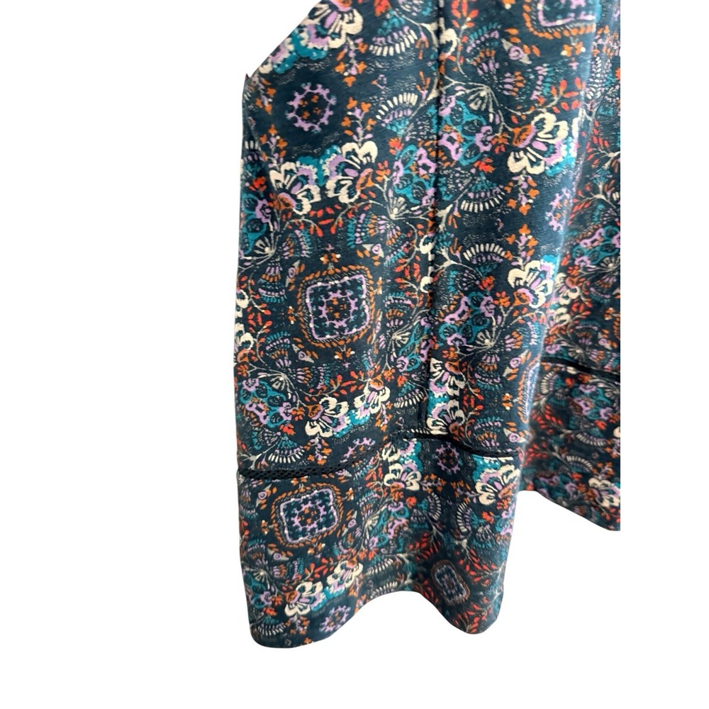 NWT Fat Face Simone Dress 6 Mirrored Jersey Teal UK 10 Pockets Boho - Picture 5 of 16